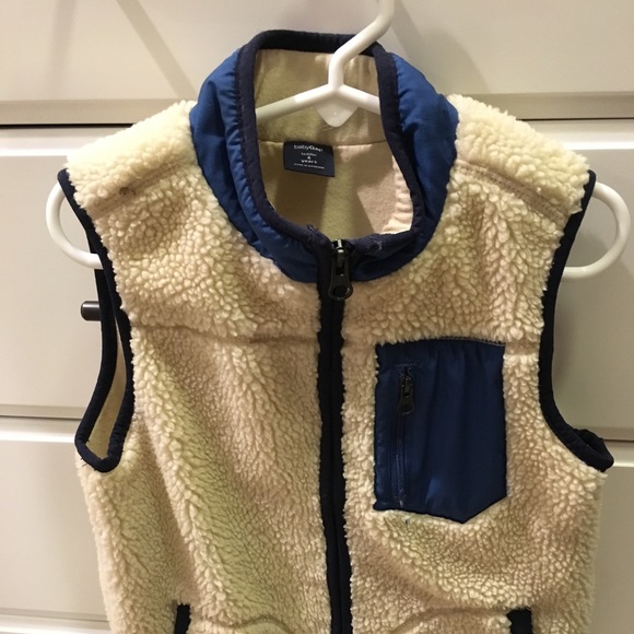 fleece baby vest